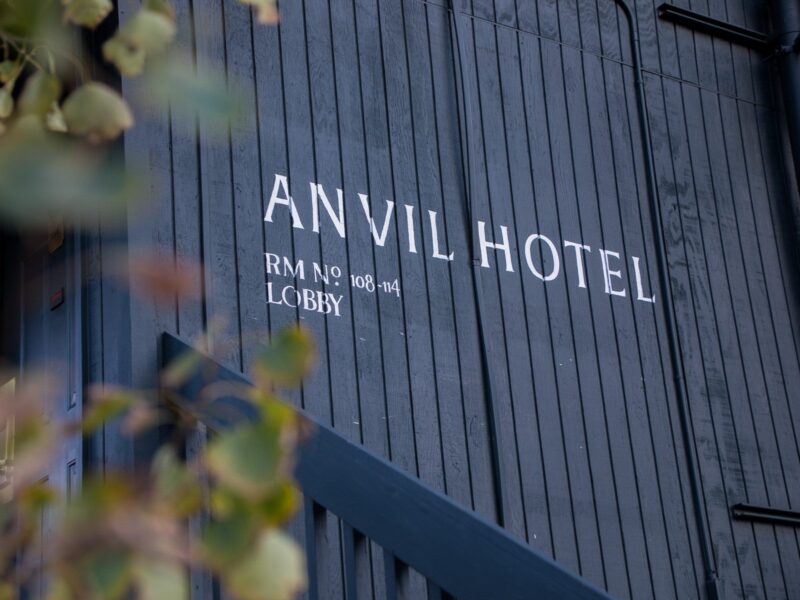 exterior view of Anvil Hotel