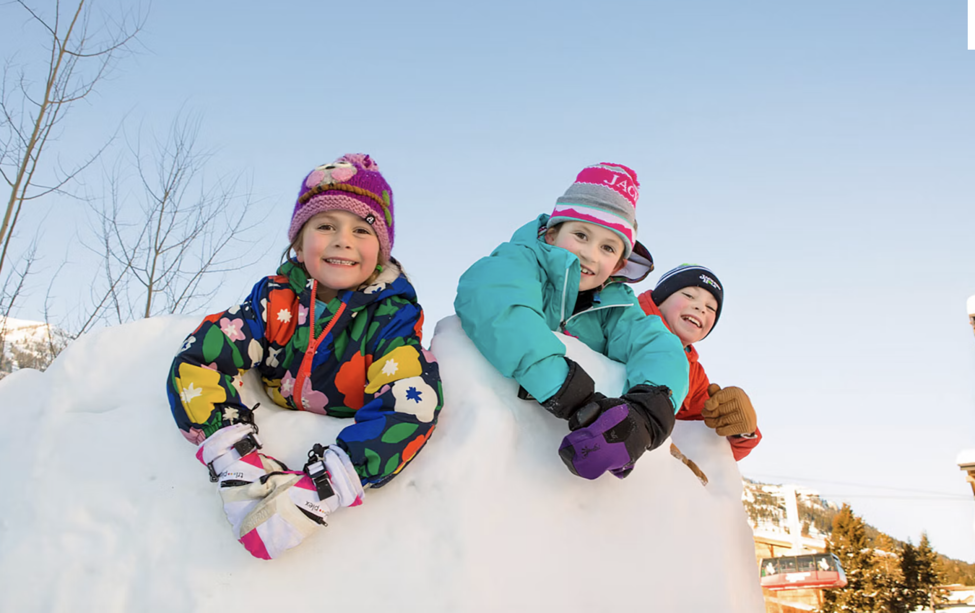 Kids on Snow